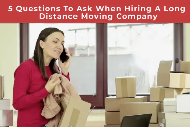 long-distance moving services