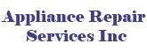 Appliance Repair Services Inc