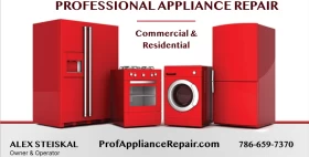 Professional Appliance Repair Is Trusted in Miami Gardens, FL.