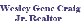 Wesley Gene Craig Jr. Realtor, real estate agent Fremont CA