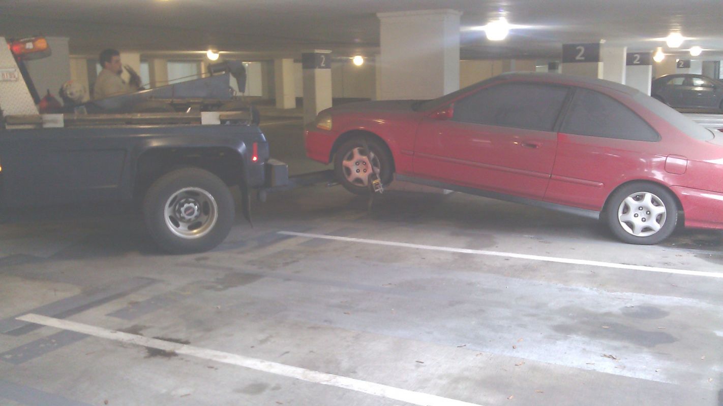 Towing from Underground Parking Clayton County GA