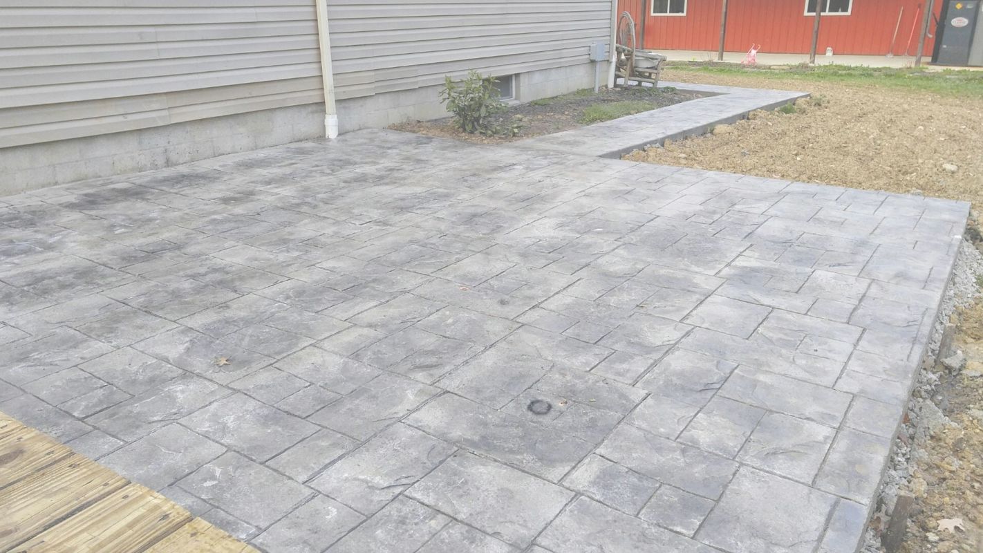 Minimal Stamped Concrete Cost for You Wake Forest, NC