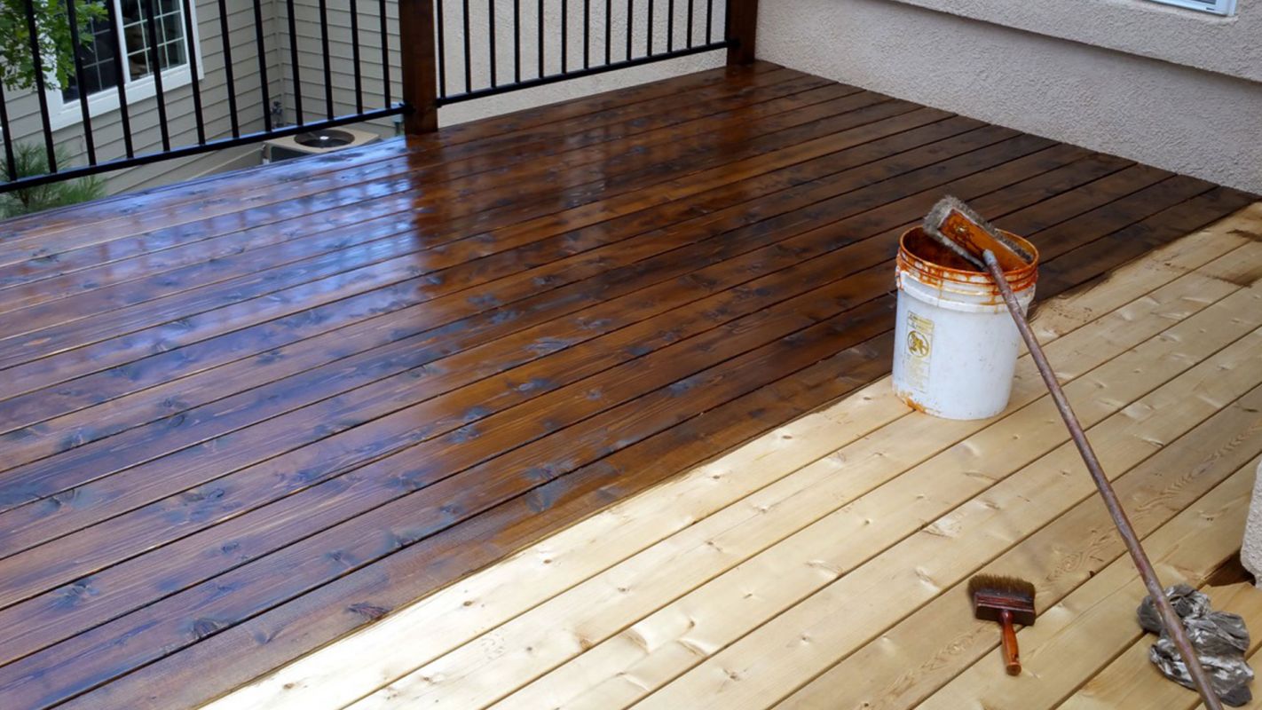 Deck Painting Service Medford MA