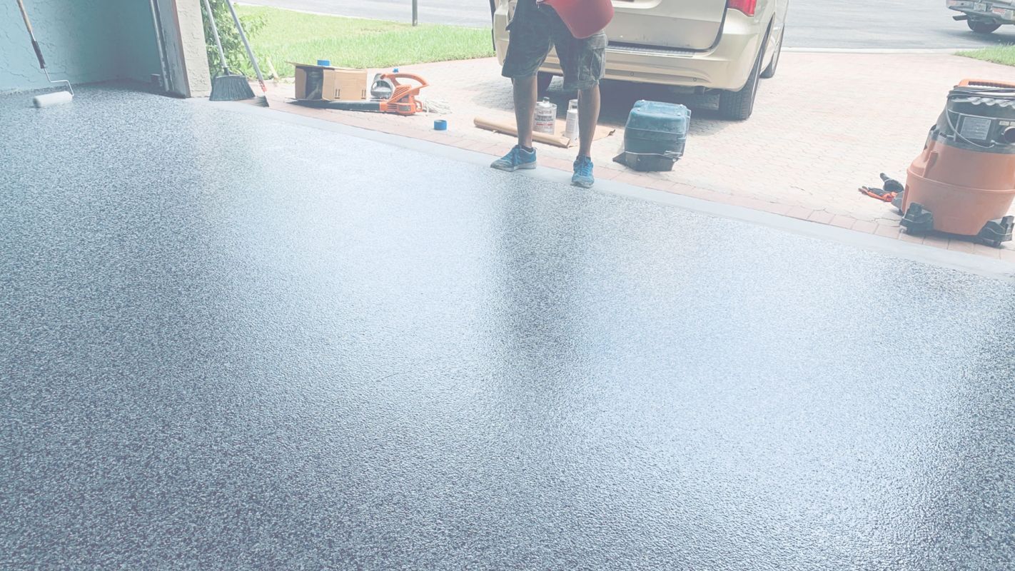 Minimal Epoxy Garage Floor Cost Weston, FL