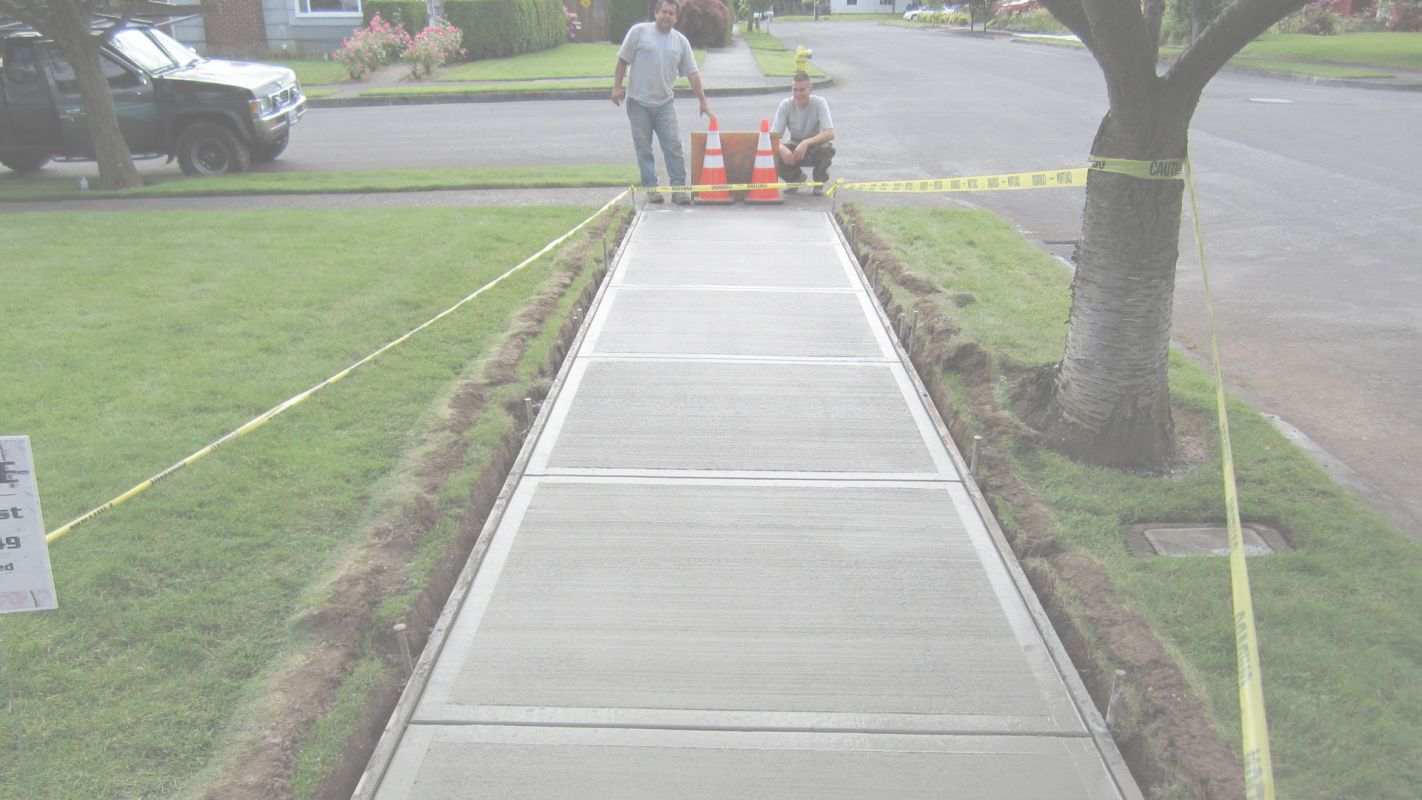 Get an Aesthetically Pleasing Concrete Sidewalks Philadelphia, PA