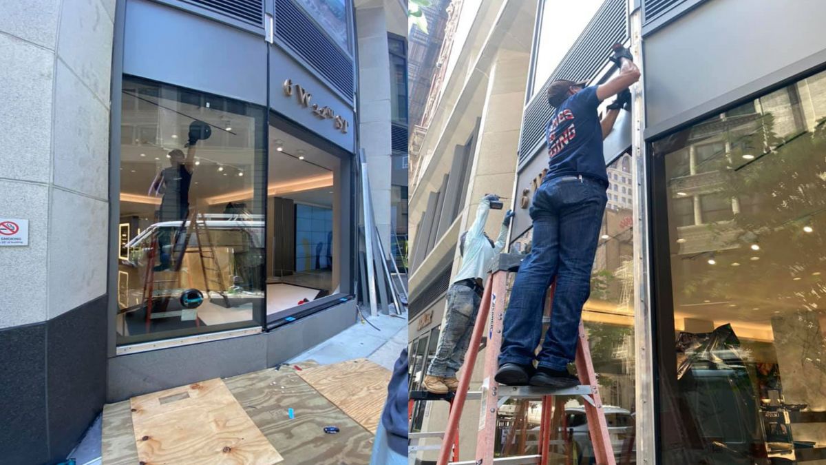 Storefront Glass Repair Upper West Side NY