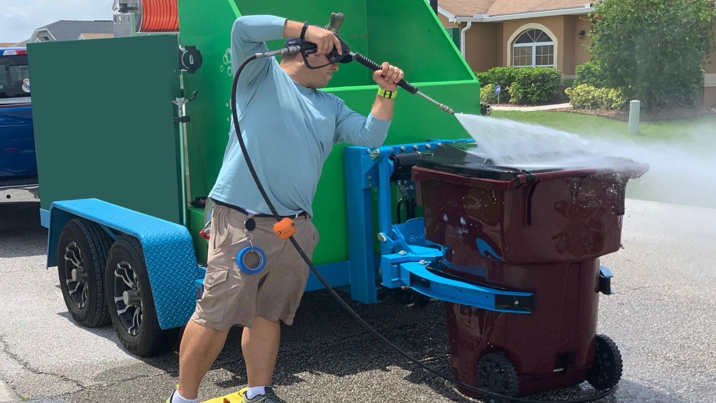Trash Can Cleaning Near Goodyear AZ