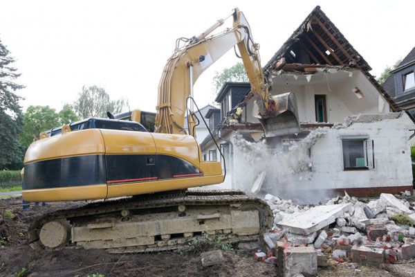 House Demolition In Newtown CT