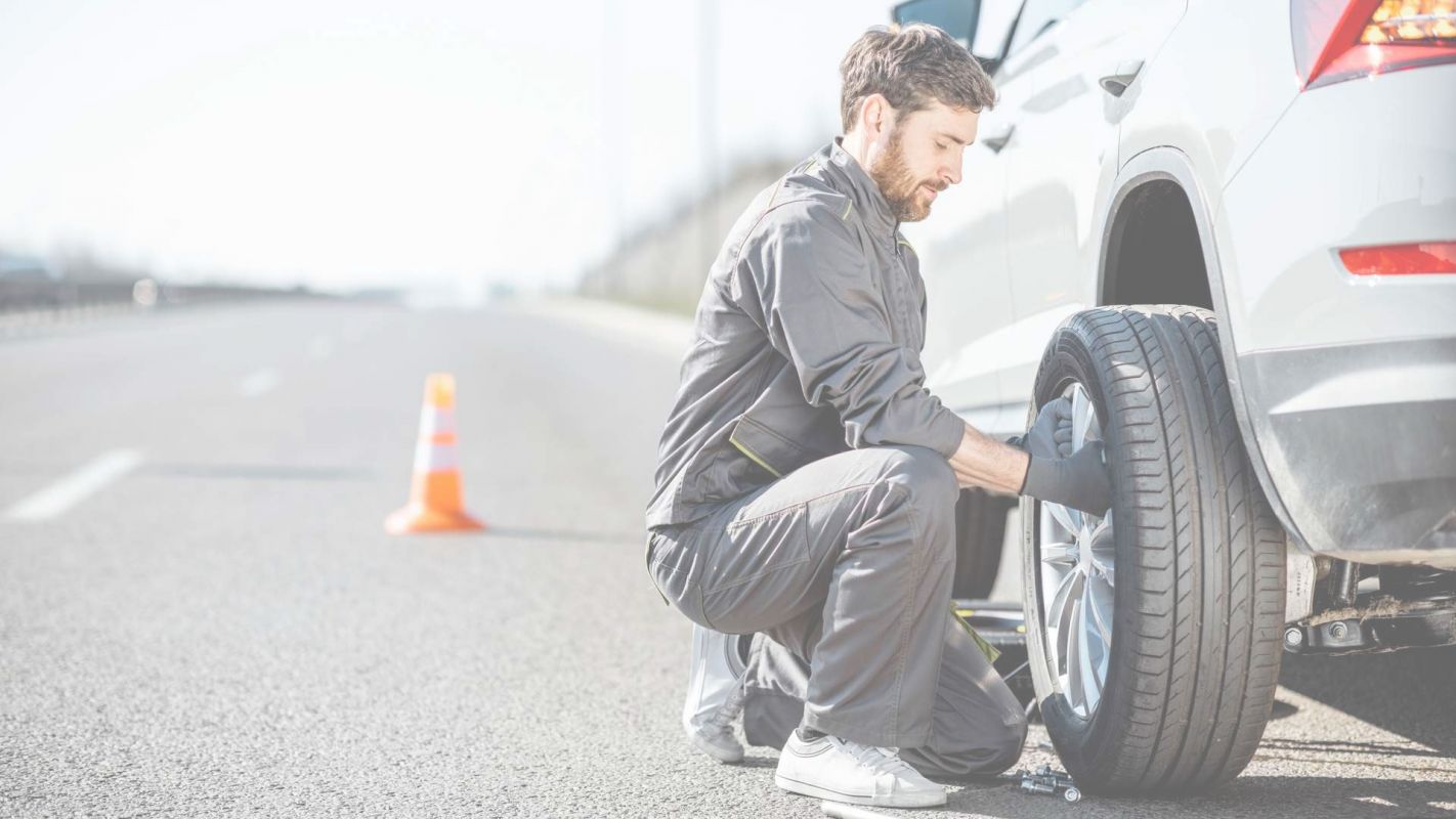 Tire Change Service for the Best Journey West New York, NJ