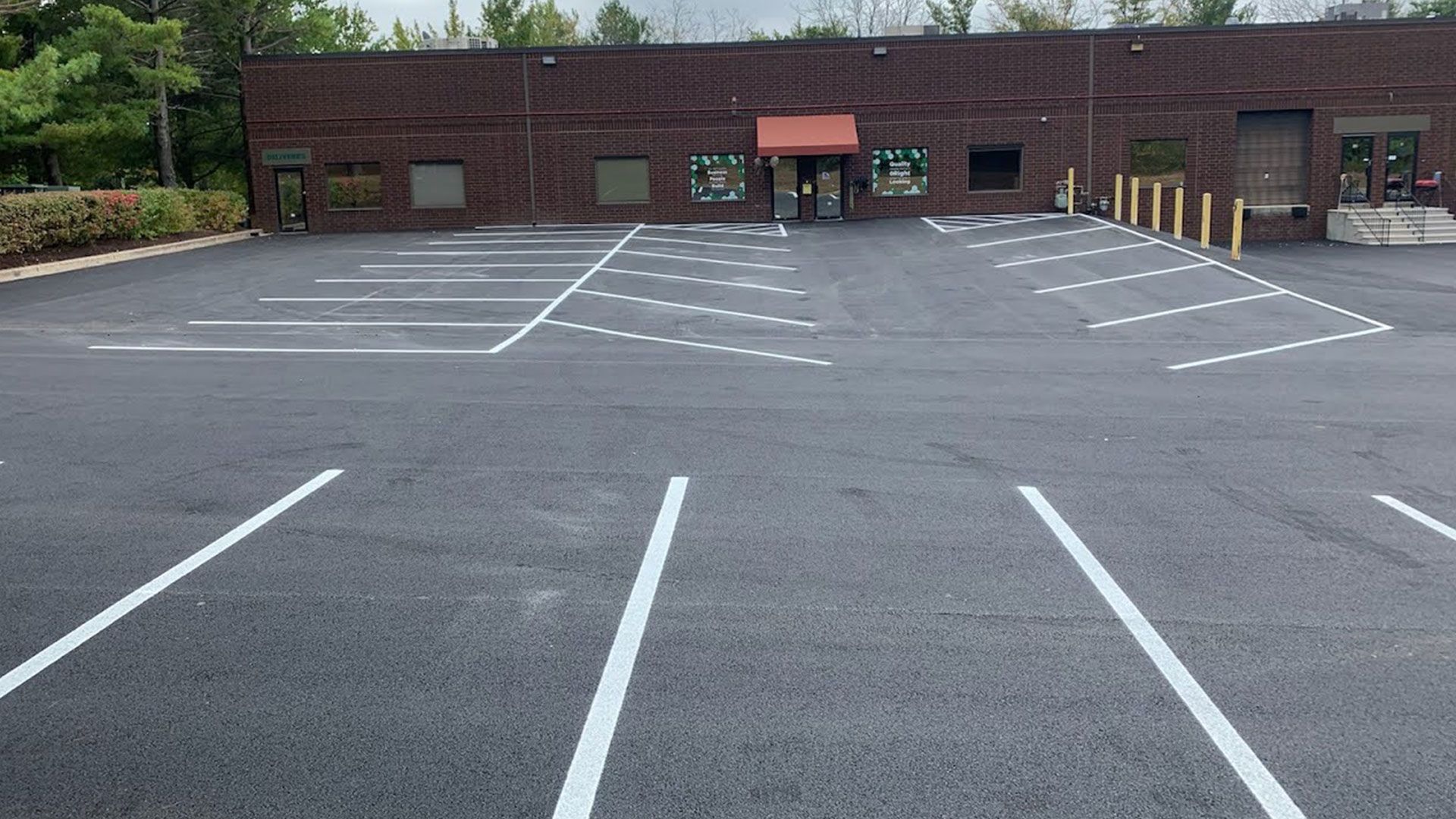 Commercial Parking Lot Line Striping Edgewater MD