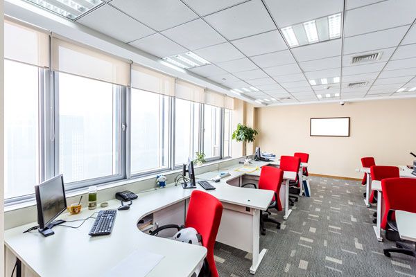 Creative and Professionally Designed Office Renovation Culver City, CA