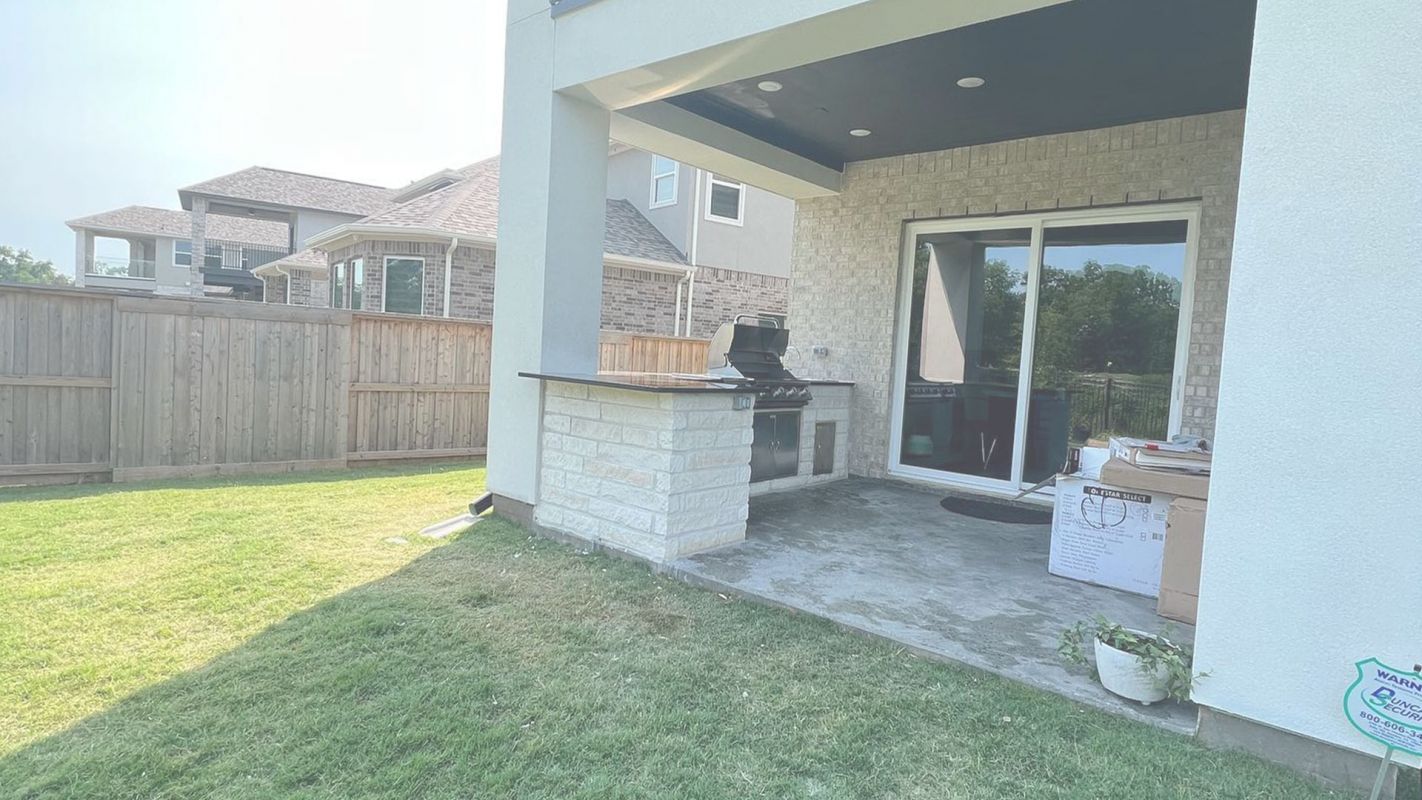 An Outdoor Genstone Kitchen – An Excellent Addition to Your Garden Houston, TX