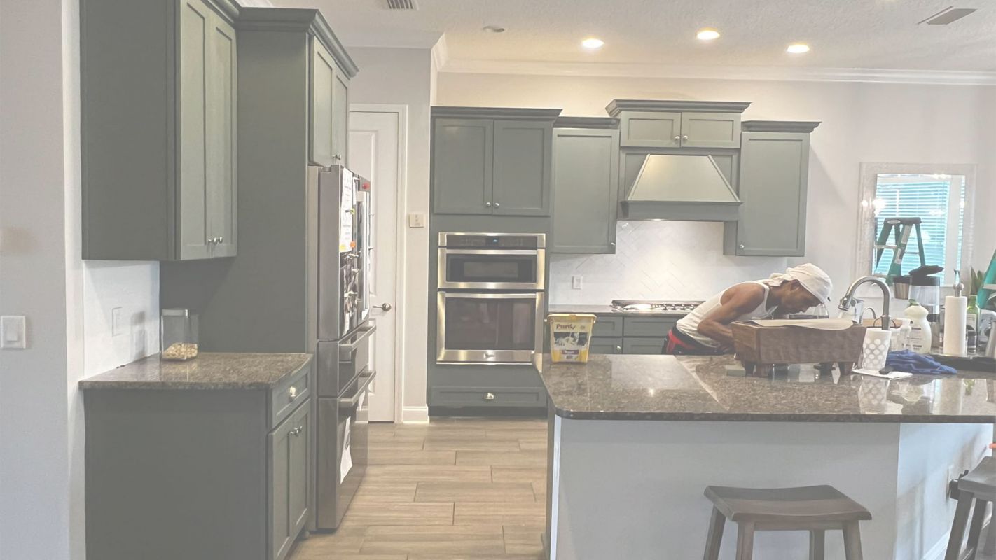 Choose Our Professional Kitchen Cabinet Painting Contractor St. Johns County, FL