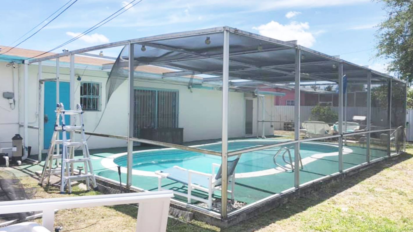 Modern Pool Screen Enclosure Designs for You Pompano Beach, FL