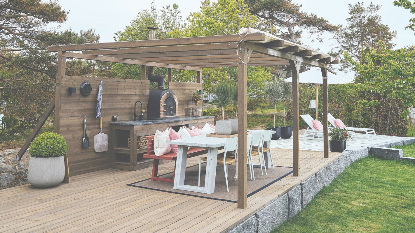 Outdoor Kitchen Landscaping Adds Outdoor Family Time to Your Life East Orange, NJ