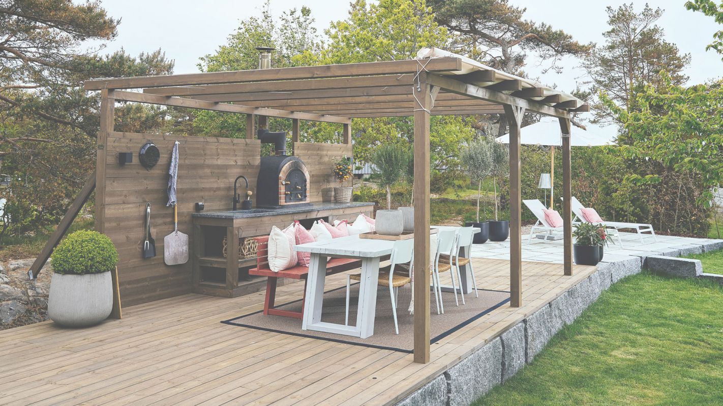 Outdoor Kitchen Landscaping Adds Outdoor Family Time to Your Life Roselle Park, NJ