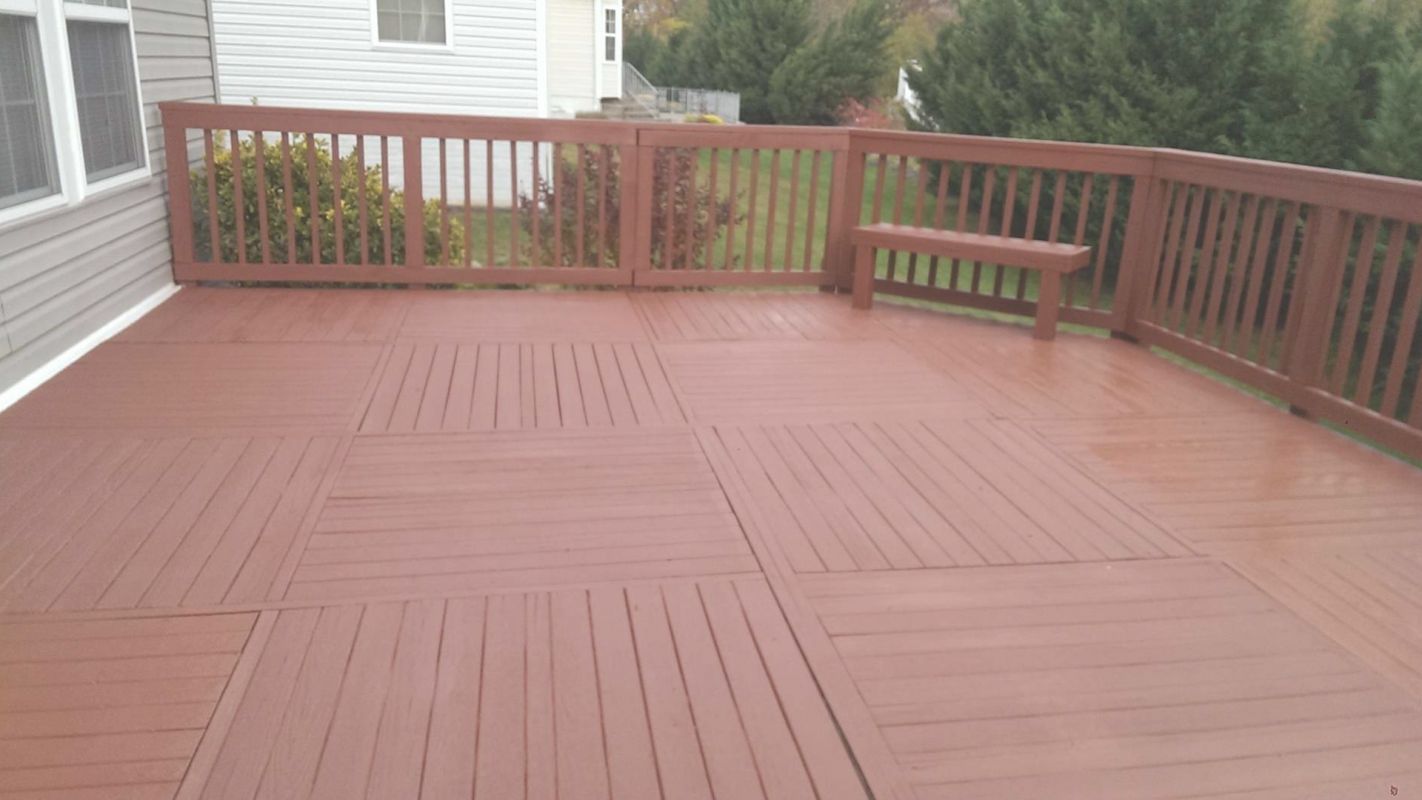 Deck Staining that Adds Value to Your Property Rockville, MD