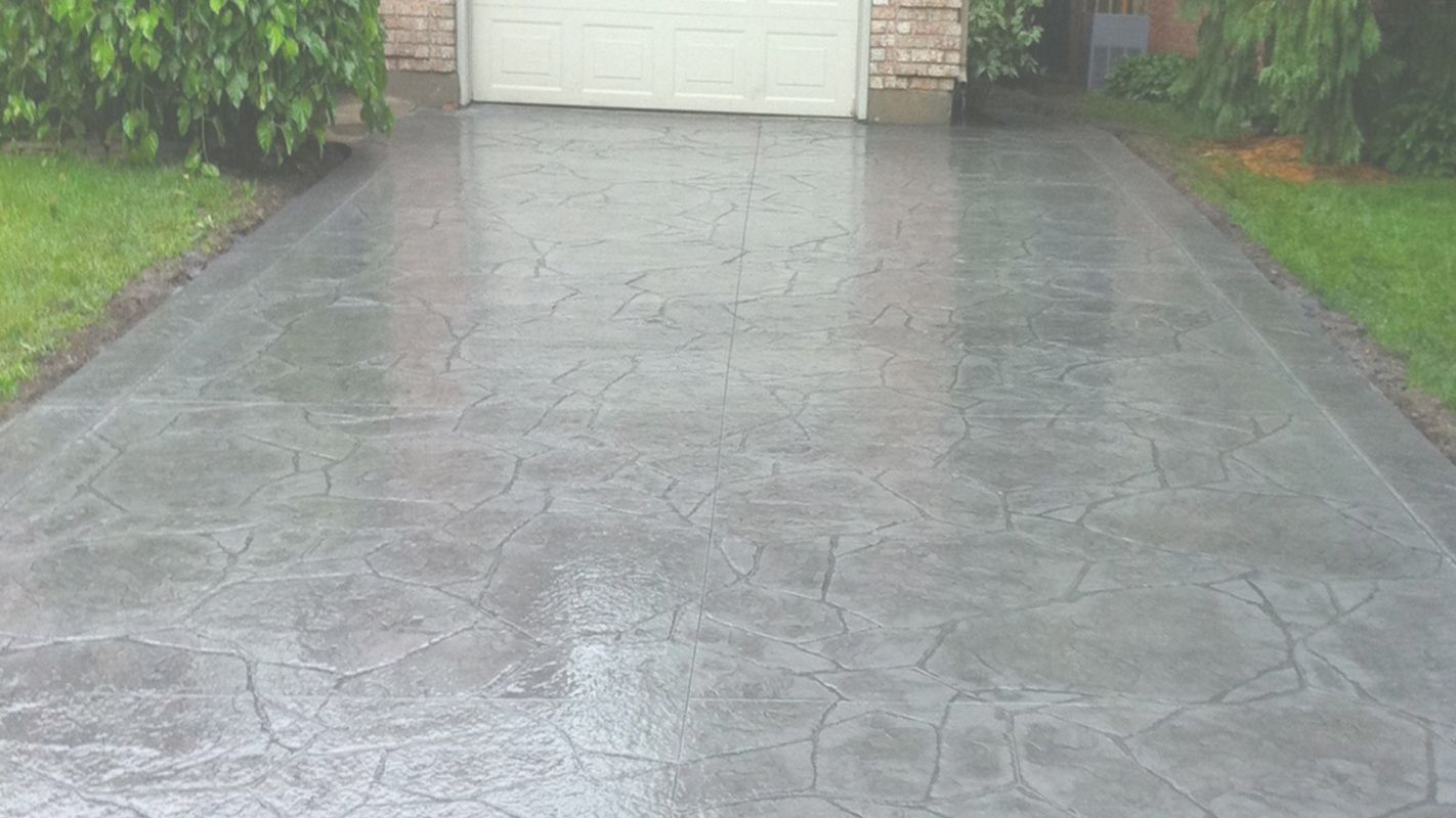 Hire Us for Stamped Concrete Driveways Eagle, ID