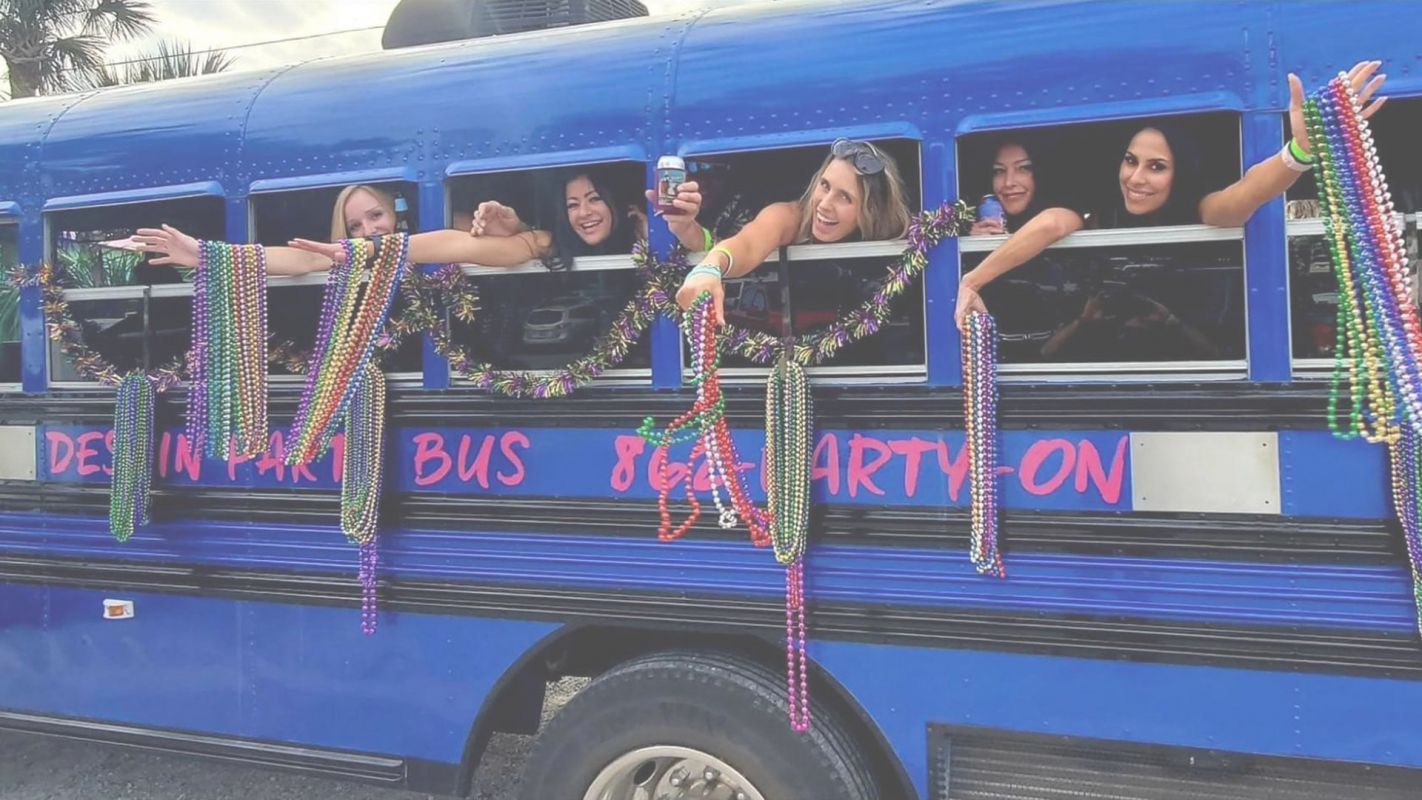 Party With the Best Party Bus Company Panama City Beach, FL