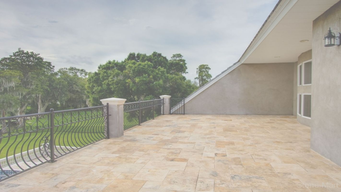 Outdoor Marble Pavers for Easy Maintenance and Beautiful LookBoca Raton, FL