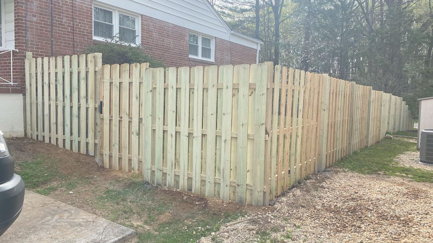 Affordable Wood Fence Installation Service Gaithersburg, MD