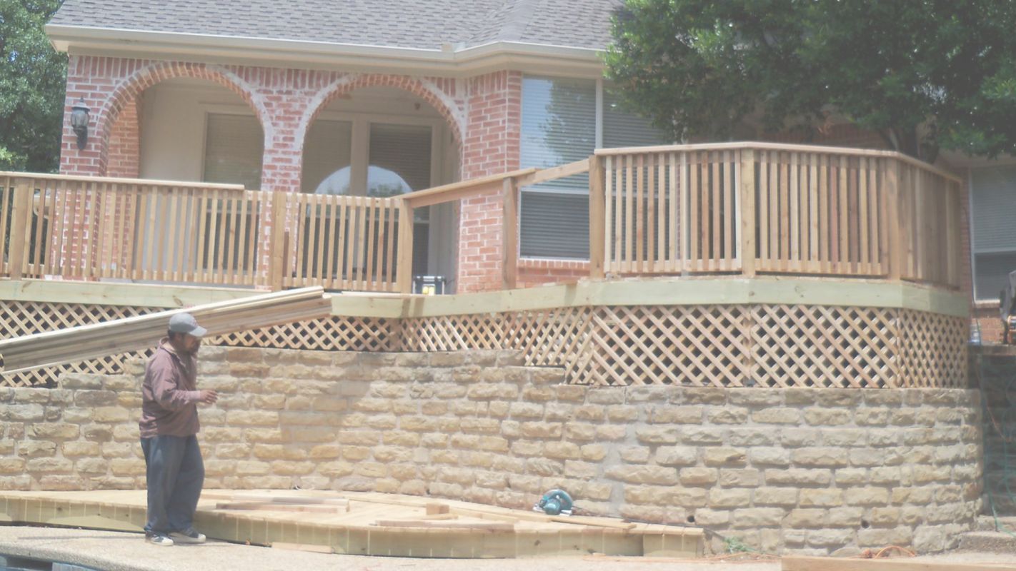 Choose the deck contractor for the Best Deck Construction Rockwall, TX