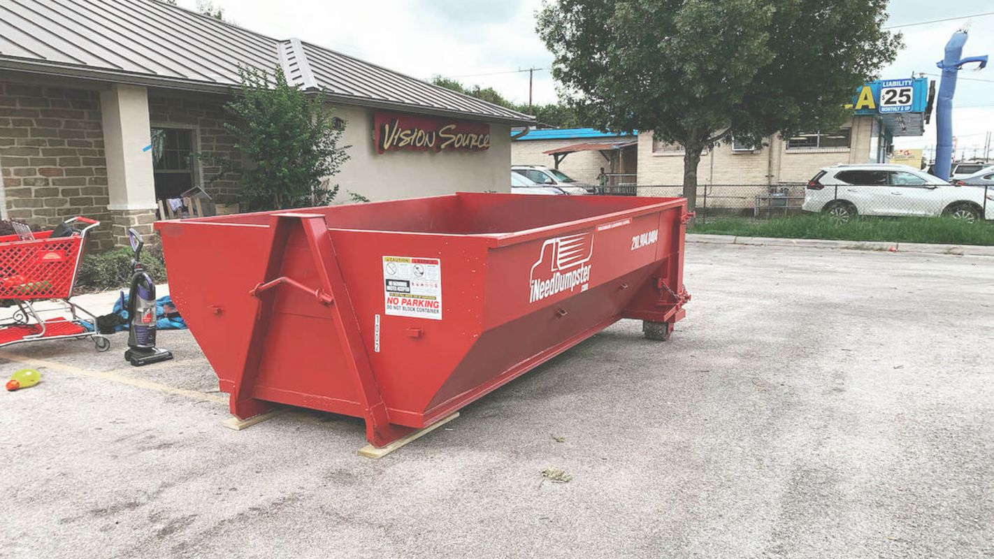 Dumpster Rental Services are at Your Disposal in New Braunfels, TX