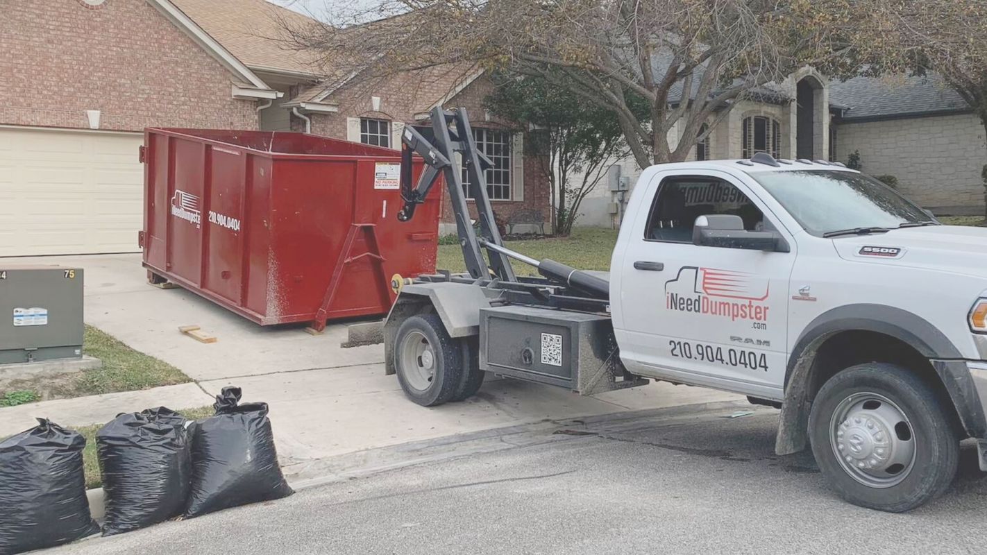 20 Cubic Yard Dumpster Rental in New Braunfels, TX