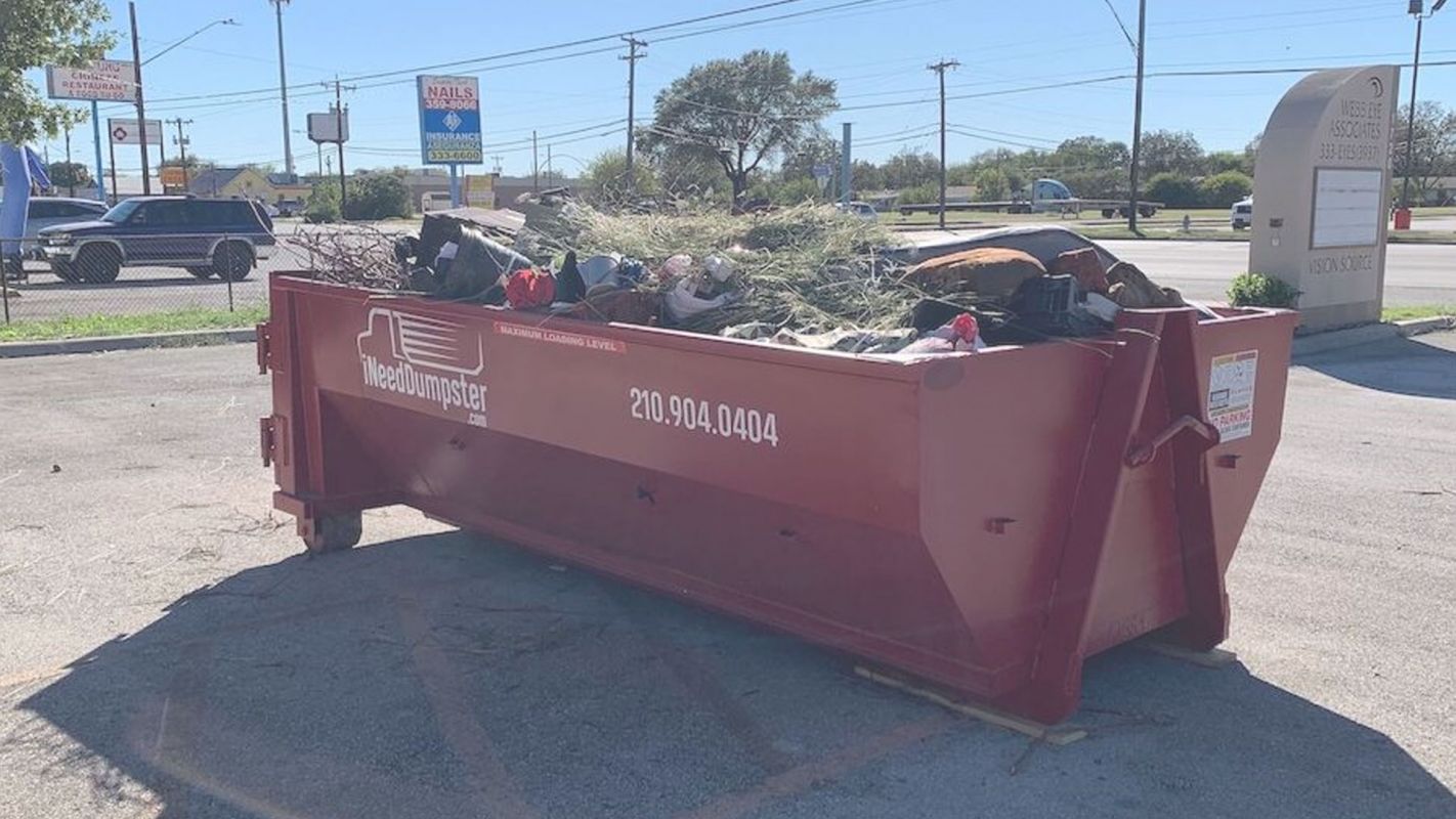 Looking for a “Fast Commercial Dumpster Rental Near Me?” New Braunfels, TX