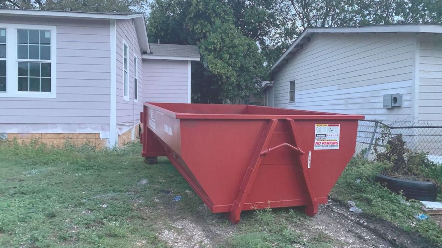 Residential Dumpster Services – Your Home Garbage Has Found Home! Alamo Heights, TX