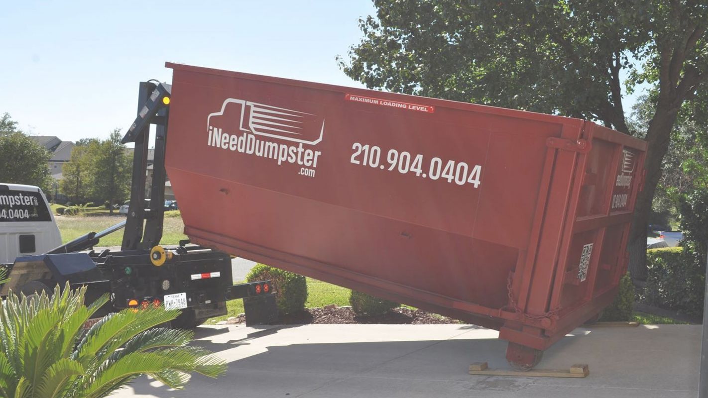 Dumpster Rental Cost is Now Affordable Canyon Lake, TX