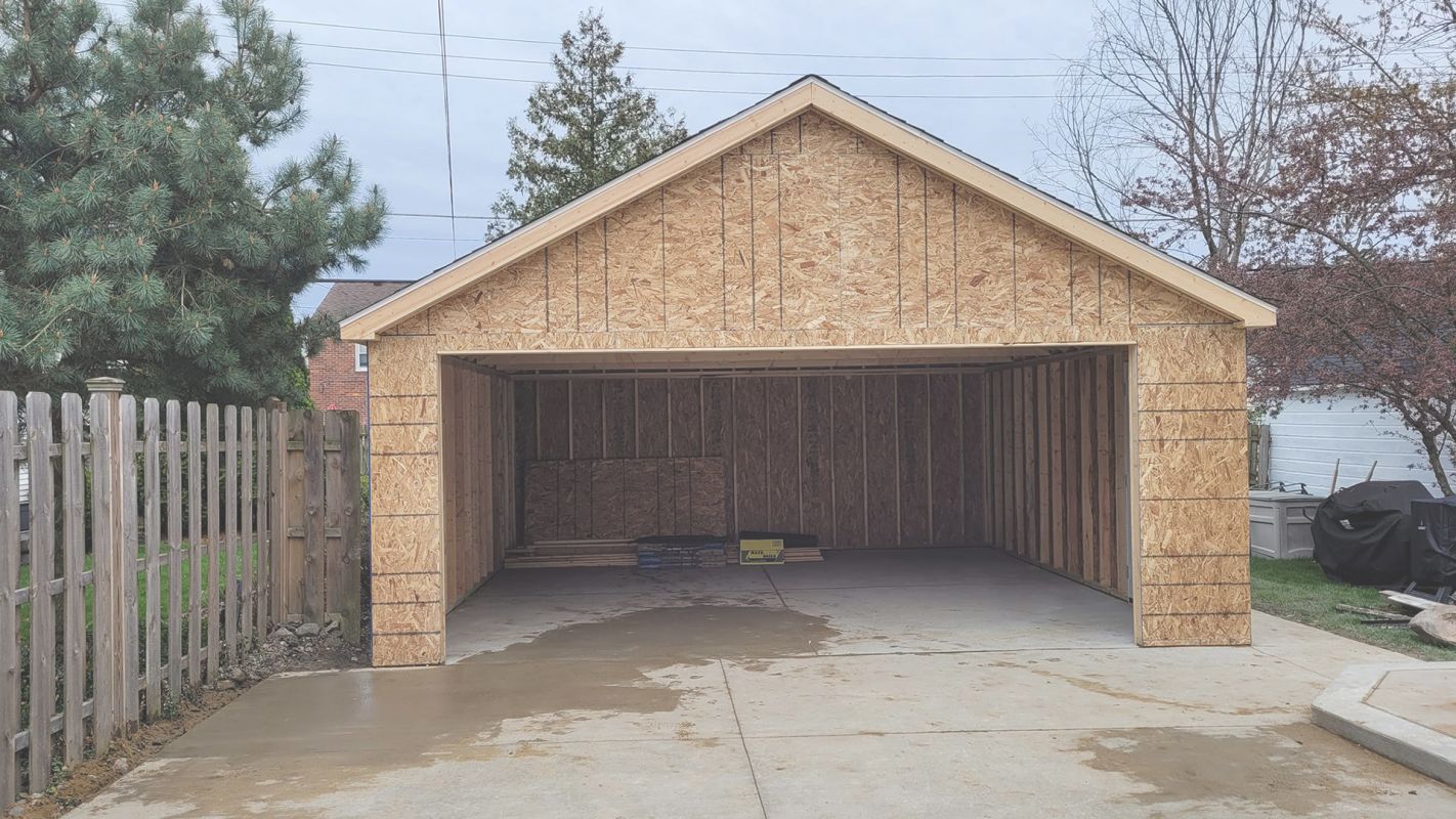 Prompt And Affordable New Garage Construction Grosse Pointe, MI