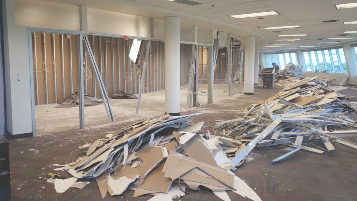 Interior Demolition Services to Create More Space for Your Future Projects Schaumburg, IL