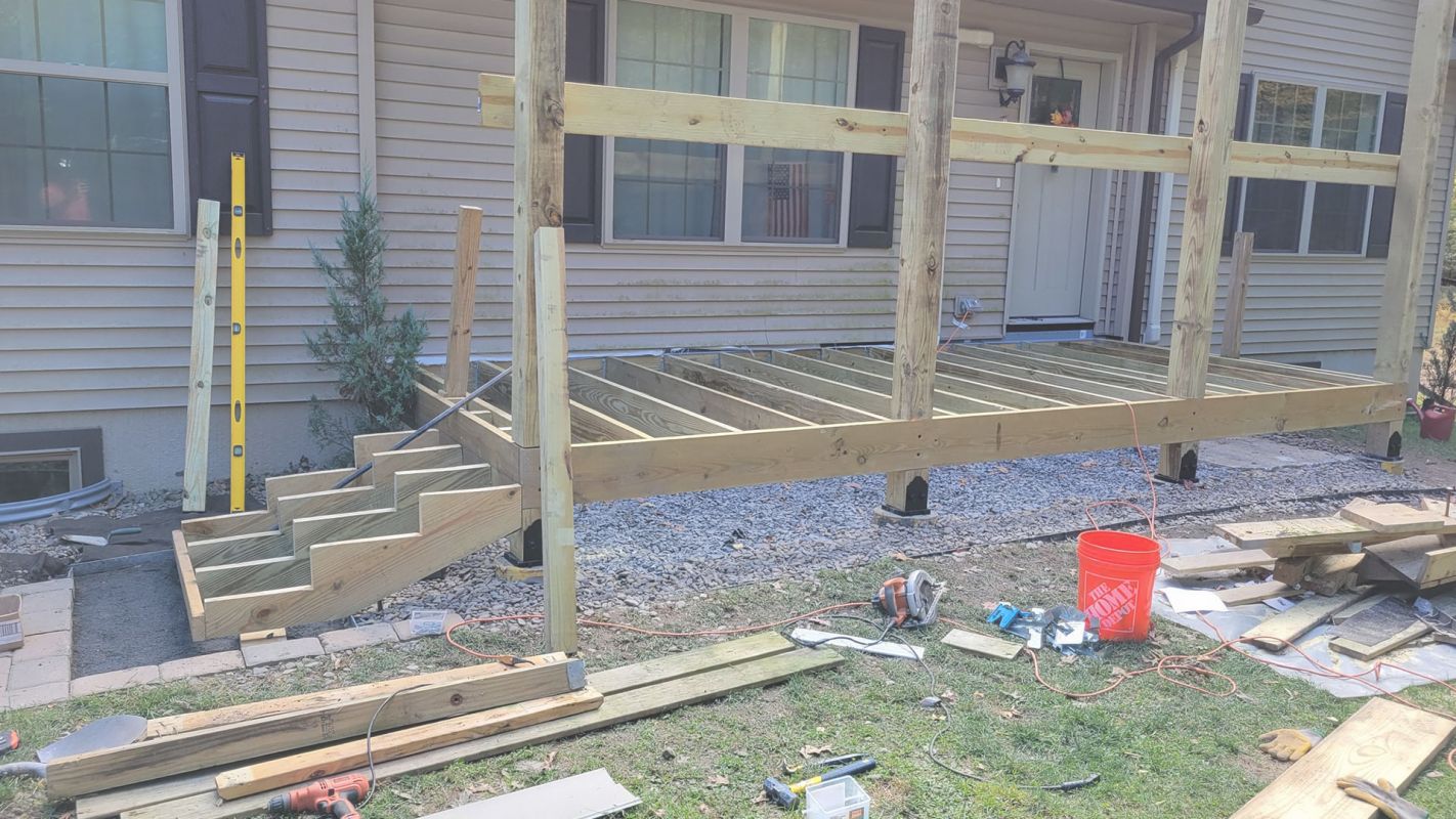 Exterior Construction for Home in Bushkill Falls, PA
