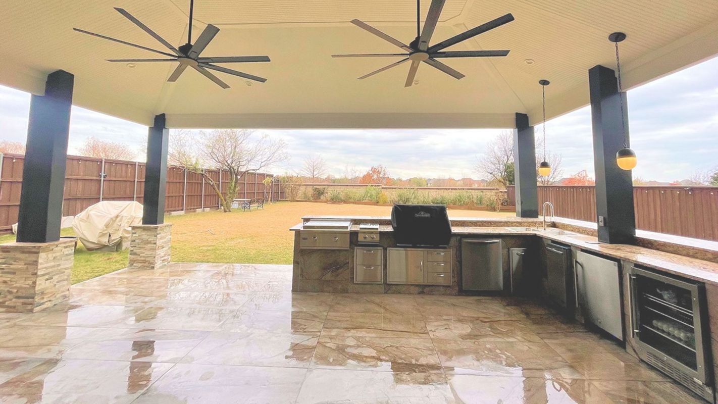 Use Our Outdoor Kitchen Installation to Experience the Best Plano, TX