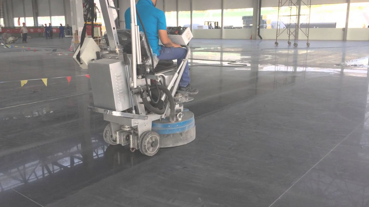 Commercial Concrete Floor Grinding for Improved Texture West Palm Beach, FL