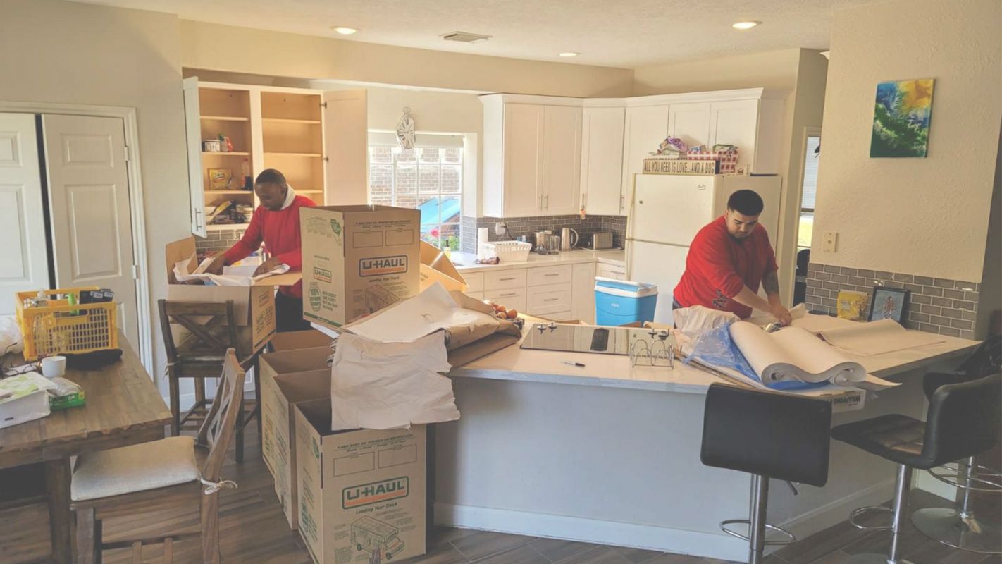 Get An Accurate Unpacking Estimate Houston, TX