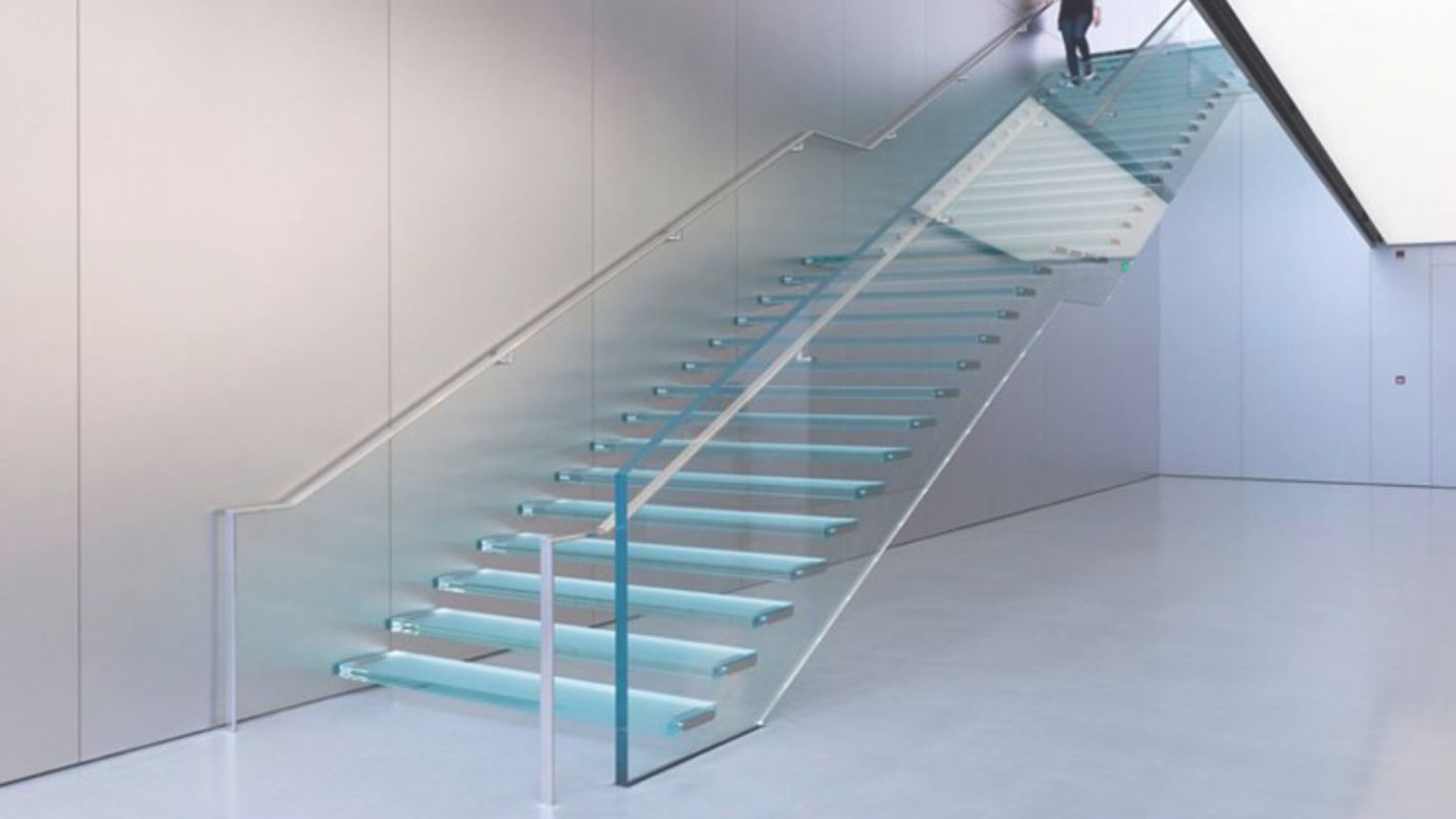 Trendy Glass Stairs Design for a Stunning Visual Impact Irvine, CA