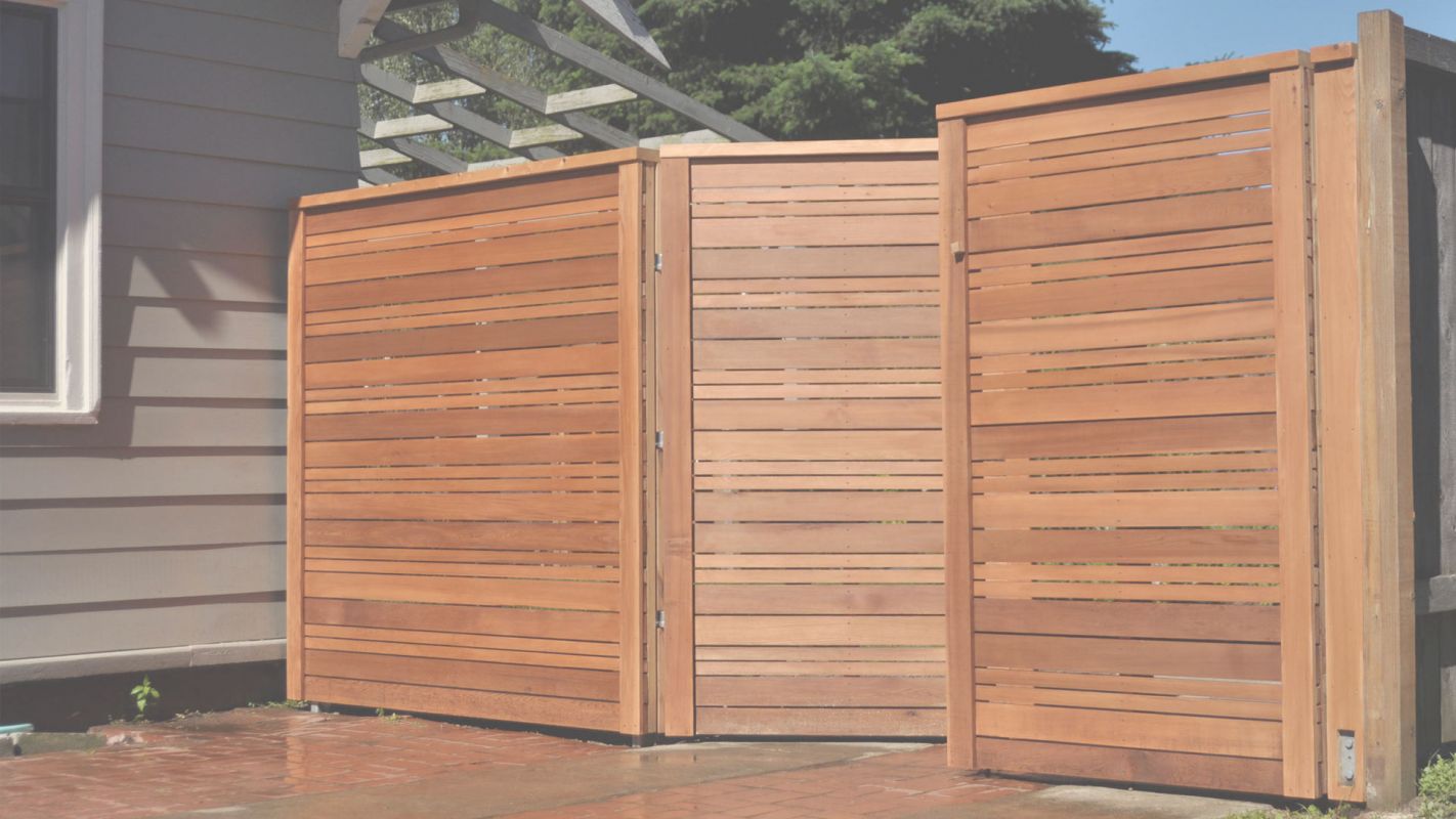 Prevent Trespassers with Contemporary wood Fencing Installation Rowland Heights, CA