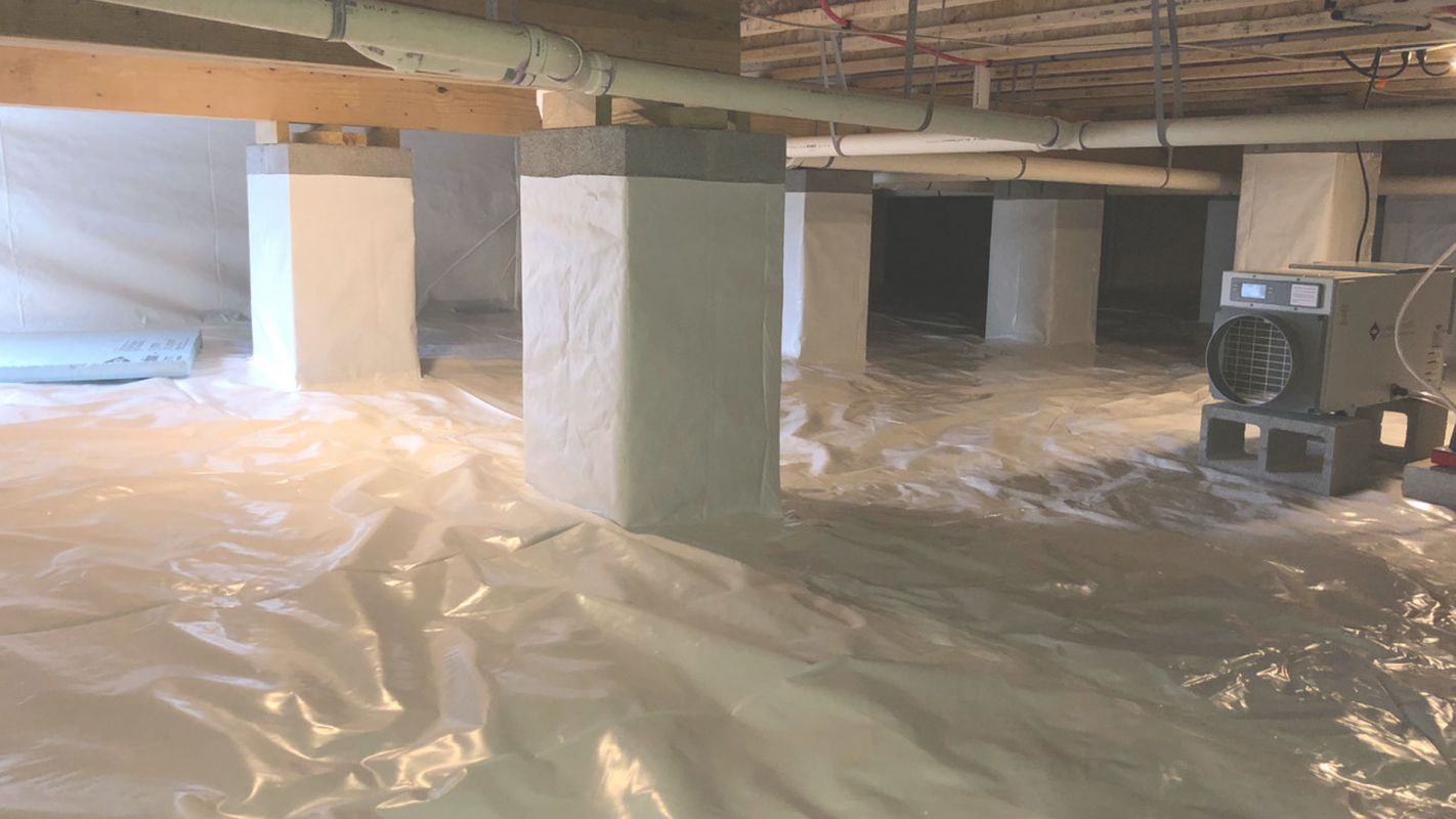 Unwavering Crawl Space Vapor Barrier Installation High Point, NC