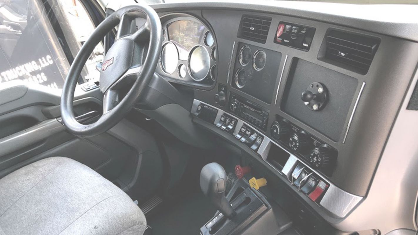 We are Plano, TX’s Best Semi Truck Interior Detailing Company