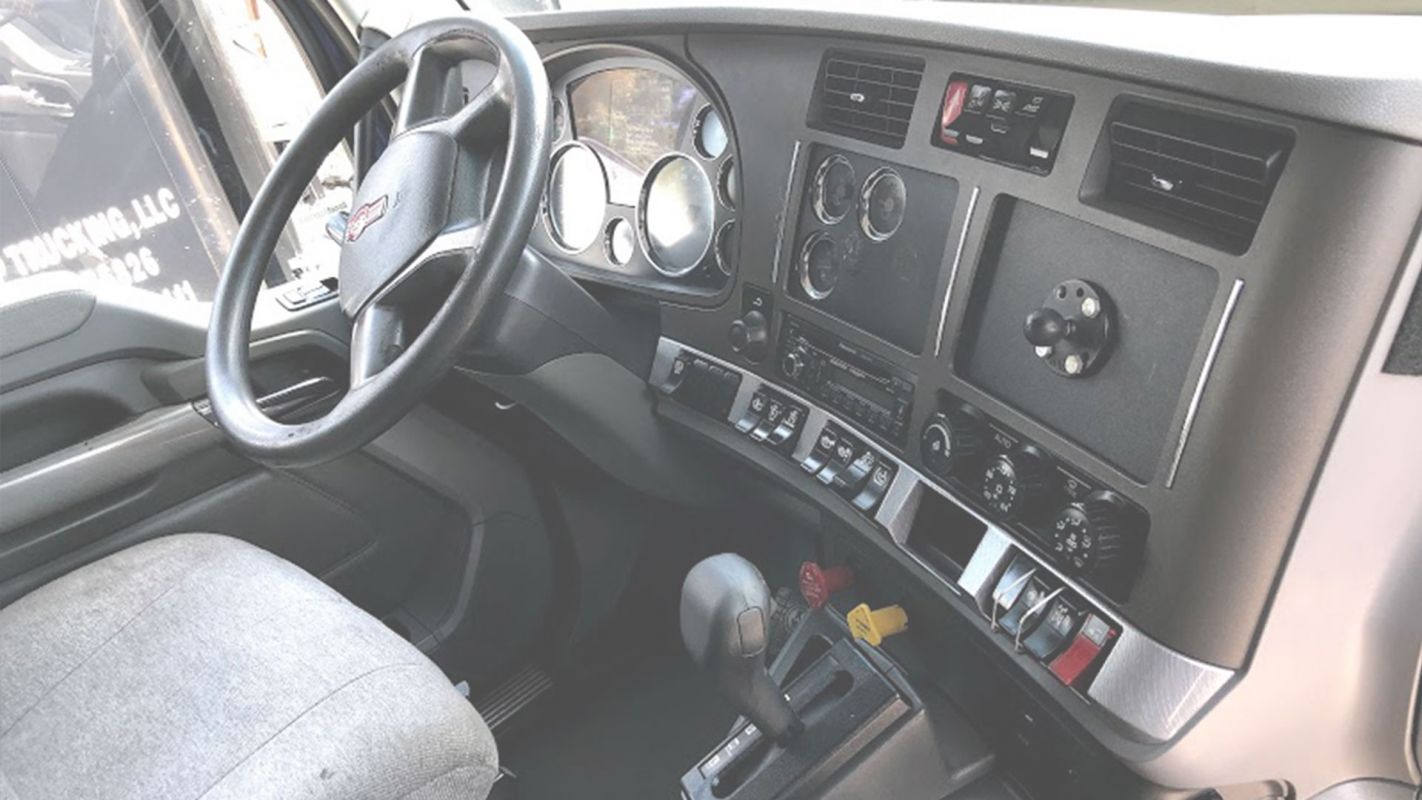 We are Frisco, TX’s Best Semi Truck Interior Detailing Company