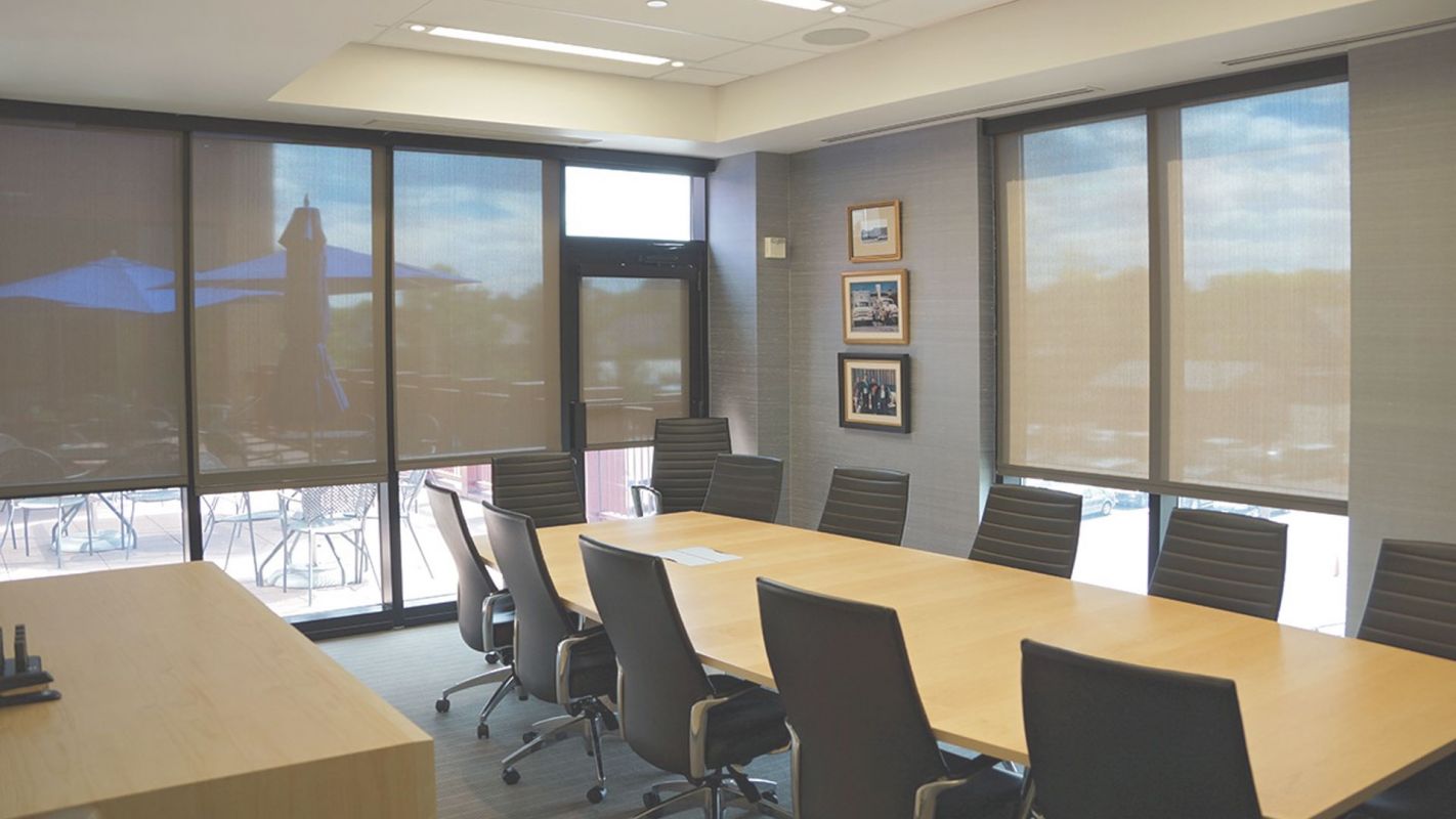 Create a Perfect Ambiance by Taking Advantage of Our Commercial Shades Service