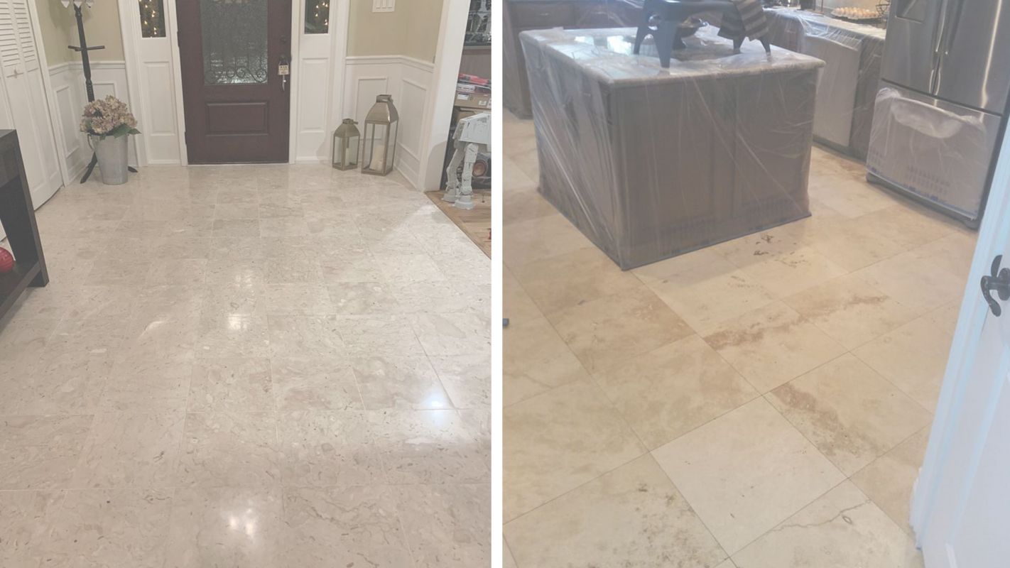 Quality Travertine Floor Restoration Services in Davenport, FL