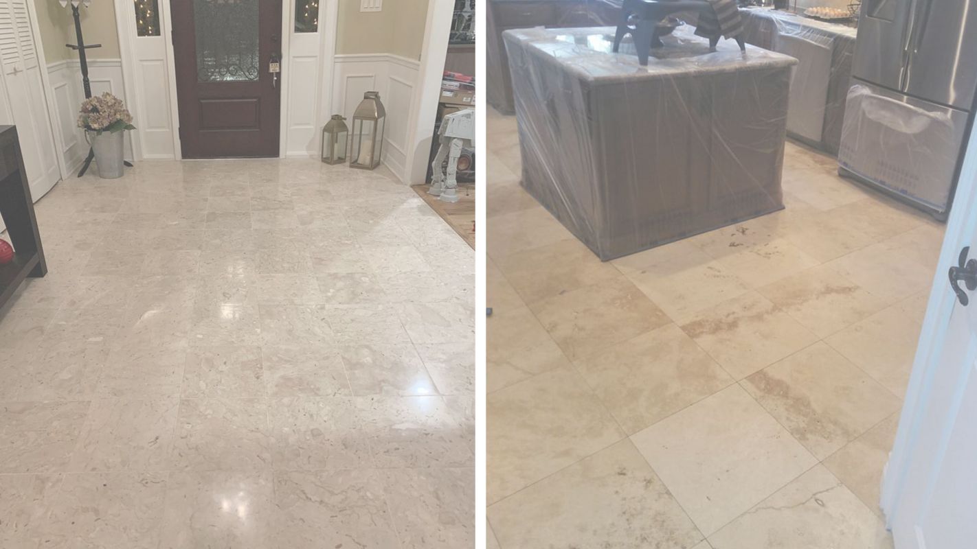 Quality Travertine Floor Restoration Services in Sanford, FL