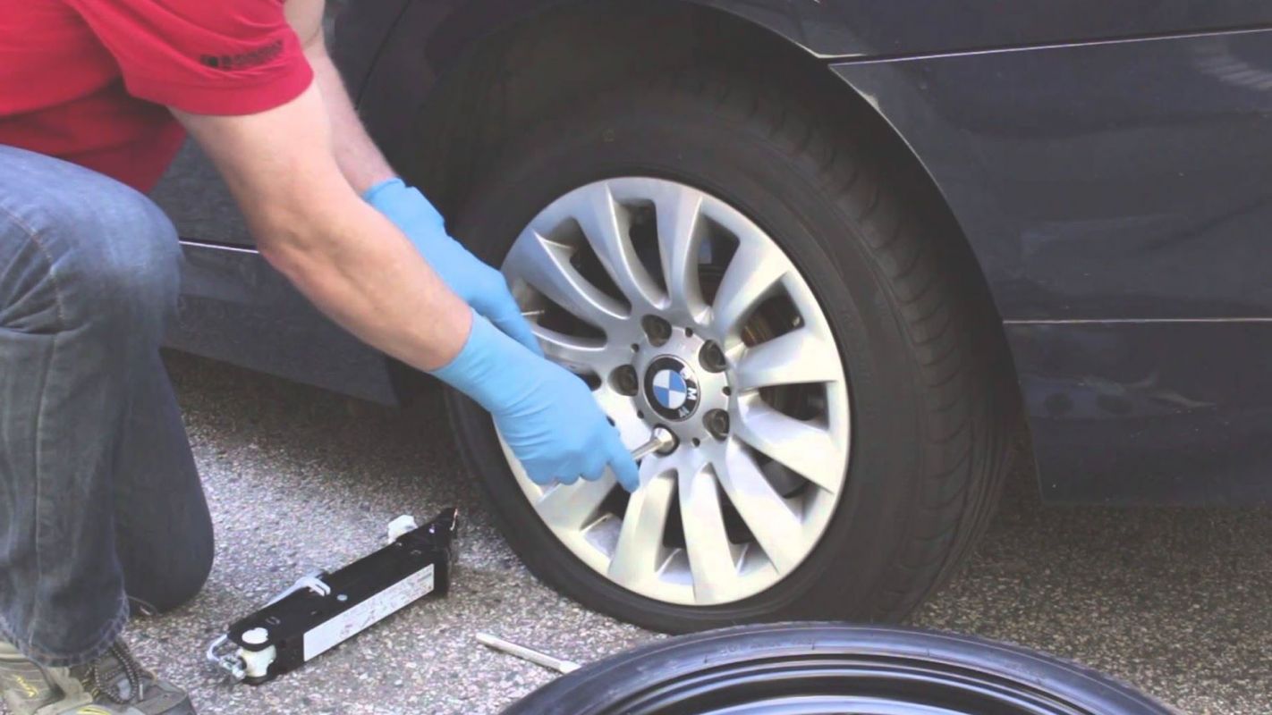 We Specialize in Changing Flat Tires Canton, MA