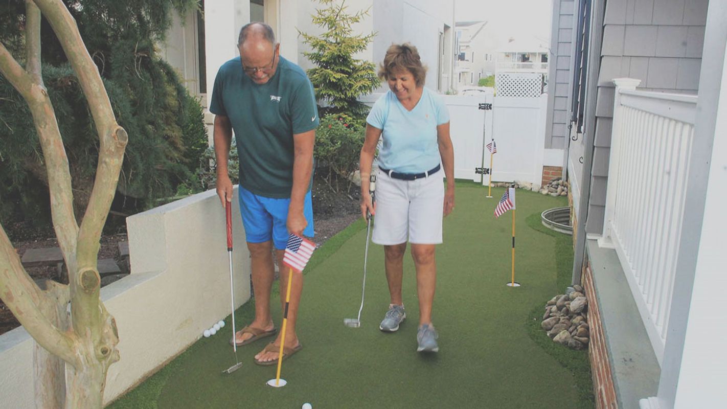 Putting Greens for Golf – Have Your Own Golf Playing Area! Mantoloking, NJ