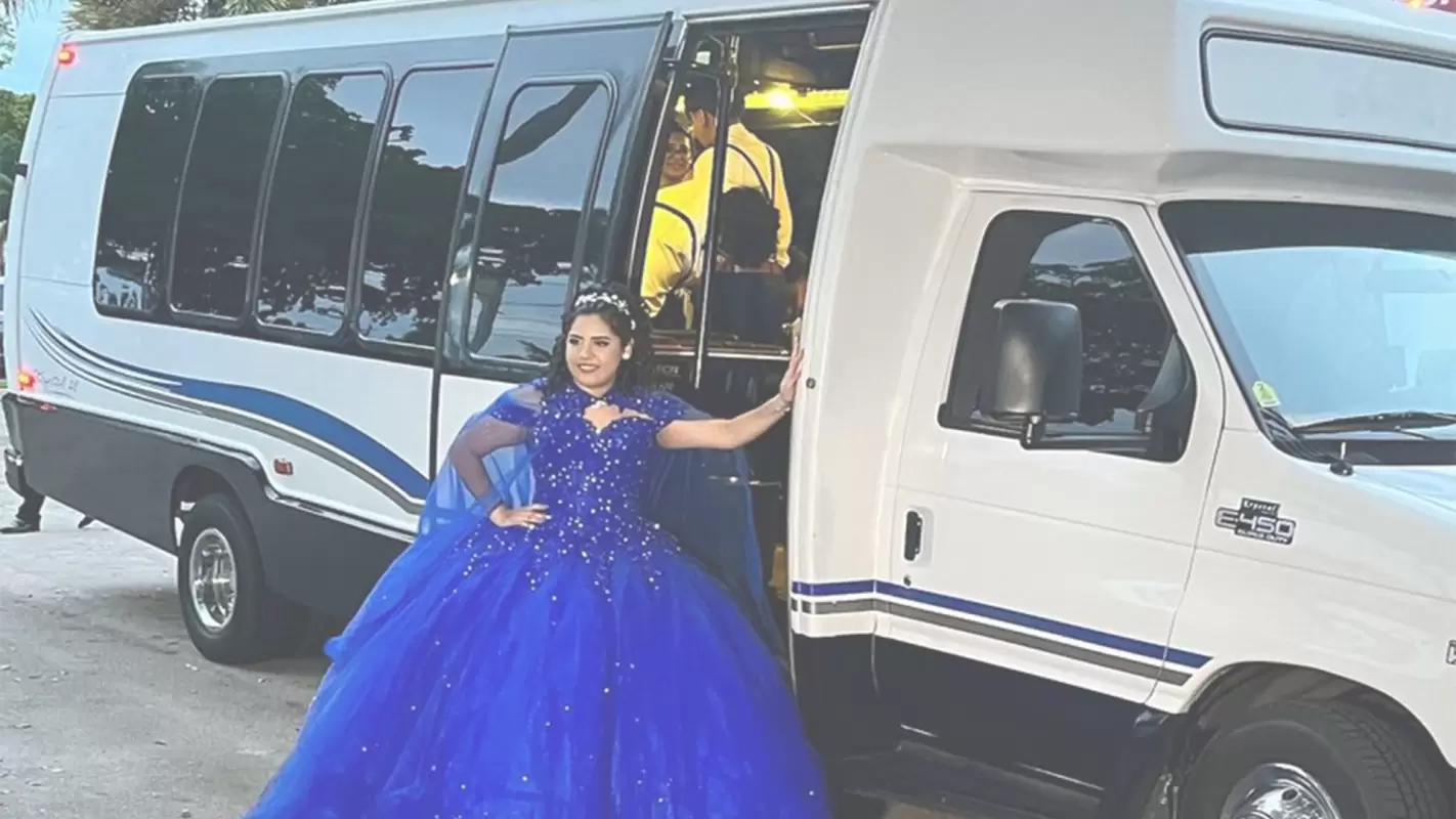 Unmatched Party Bus Rental Services Miami Beach, FL