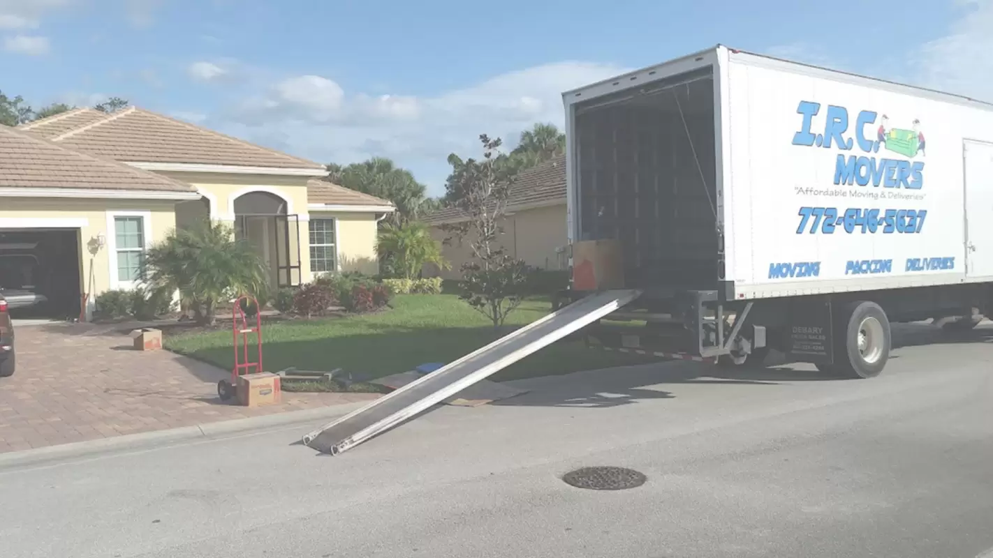 Leave the Moving Stress to Our Moving Company Port St. Lucie, FL