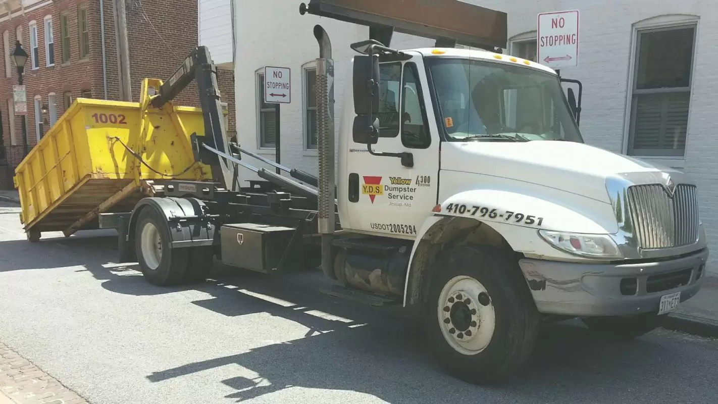 Roll Off Dumpster Makes Junk Hauling Easy! Annapolis, MD